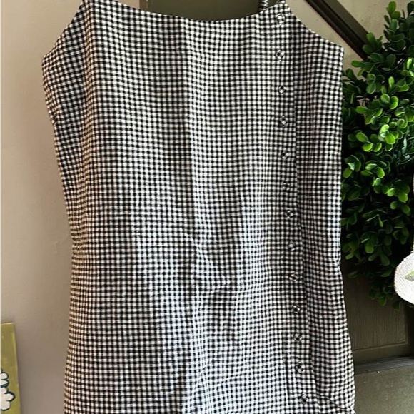 Abercrombie & Fitch Black and White Checkered Dress - Picture 1 of 1